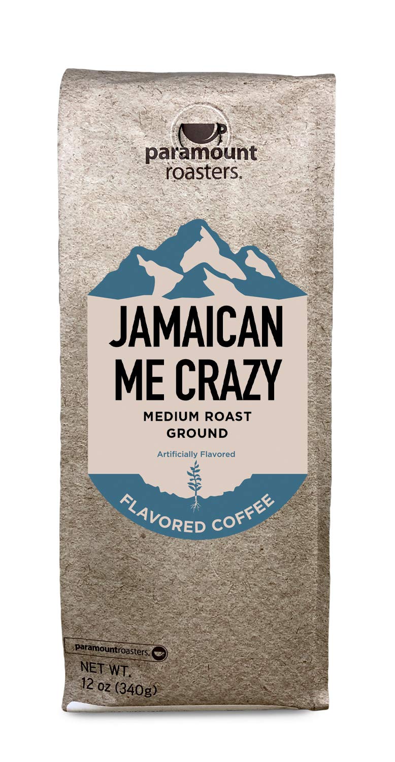 Paramount Roasters Jamaican Me Crazy Flavored Ground Coffee, 12 oz medium roast, Paramount Coffee Company - Image 3